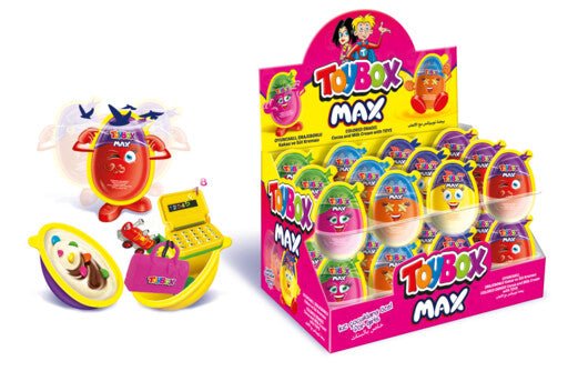 Toybox Girl's Surprise Chocolate Egg - 20g Treat with Collectible Toy Inside - Aladdin Business