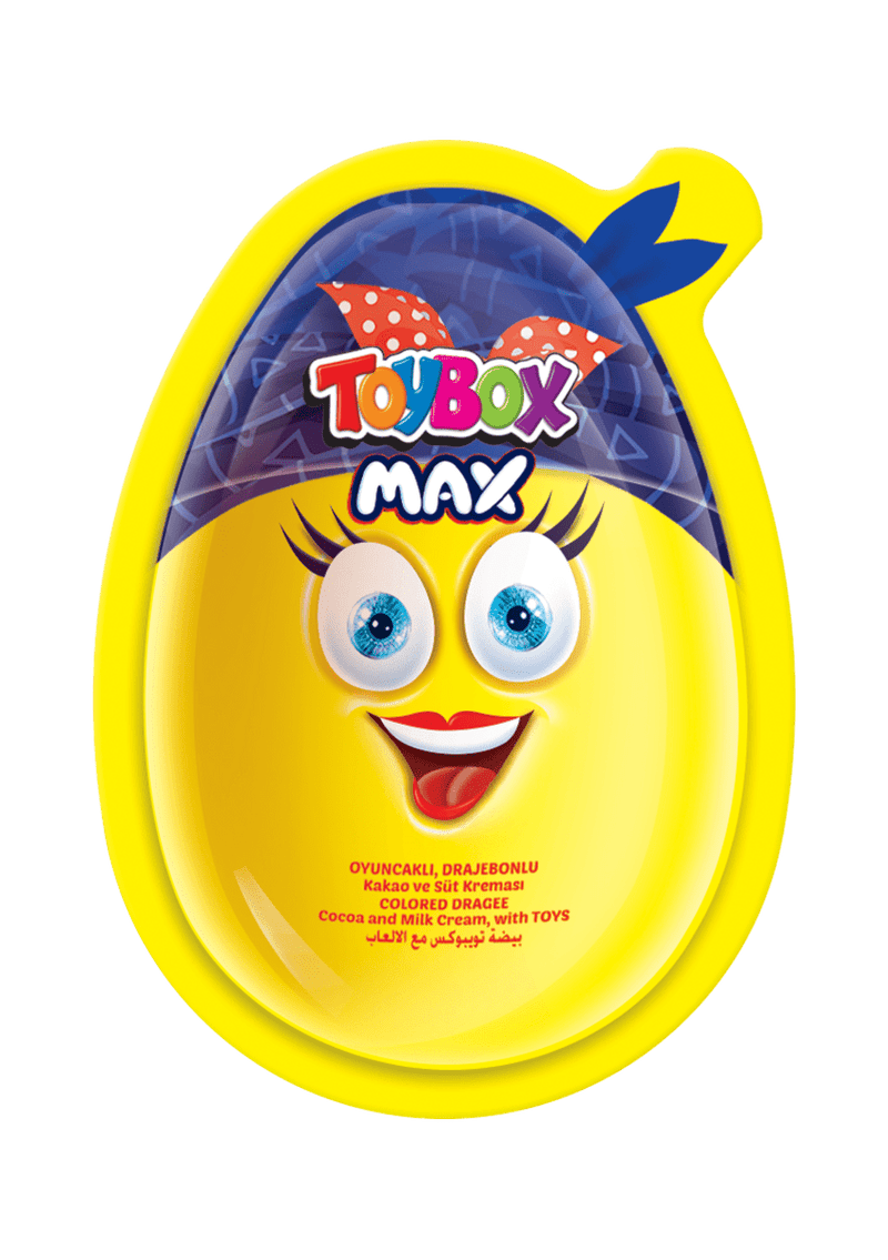 Toybox Max Kids' Chocolate Treat Bar - 20g Fun Snack - Aladdin Business