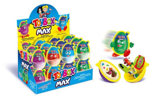Toybox Max Surprise Chocolate Egg with Toy for Boys, 20g - Aladdin Business