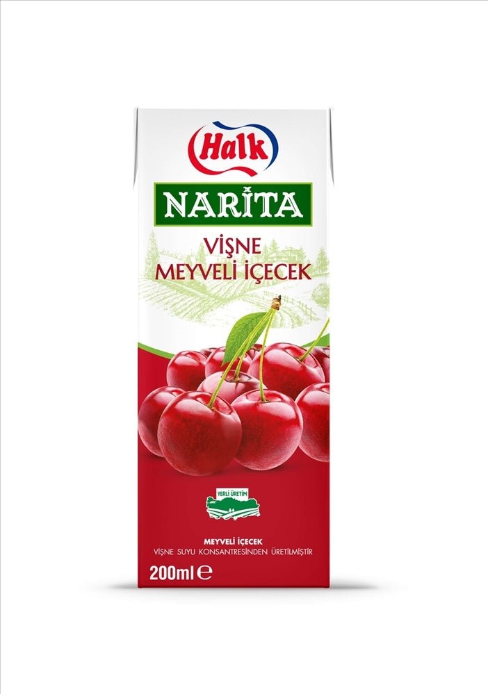 Turkish Sour Cherry Drink - Halk Narita 200ml (27 - Pack Case) - Aladdin Business