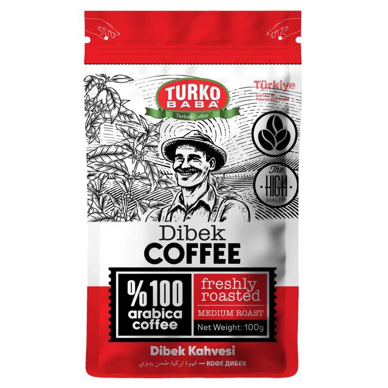 TURKOBABA Premium Traditional Dibek Coffee Blend - 100g - Aladdin Business