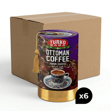 TURKOBABA Professional Ottoman Cylinder Blend Coffee - 200g - Aladdin Business