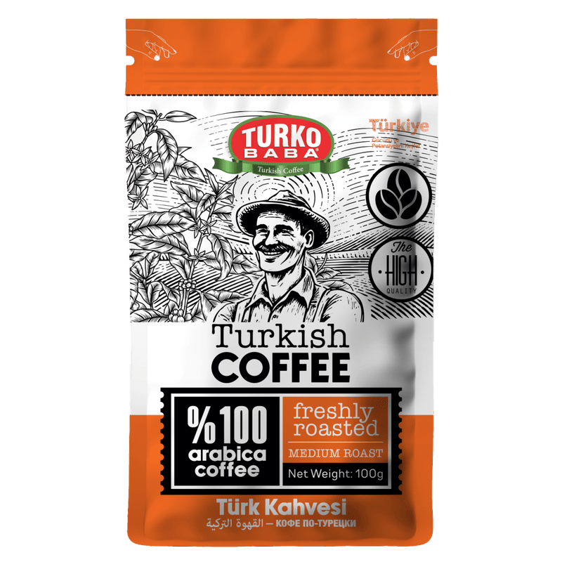 TURKOBABA Professional Turkish Coffee - 100g - Aladdin Business