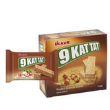 Ulker 9 - Layer Hazelnut Wafer Bars, 24 - Count Pack - Crispy Treat - Aladdin Business