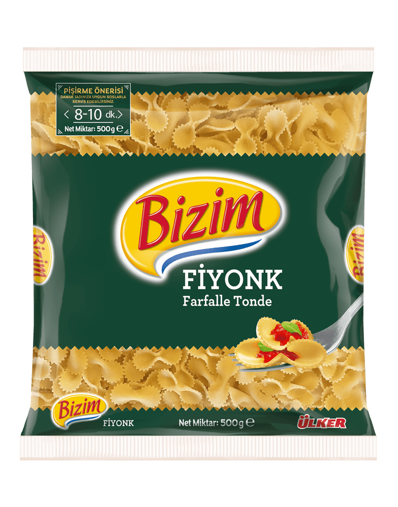 Ulker Bizim Bowtie Pasta 500g - Authentic Turkish Farfalle - Aladdin Business