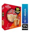 Ulker Cafe Crown 3 - in - 1 Instant Coffee Mix Sachets - 10 Count Pack - Aladdin Business