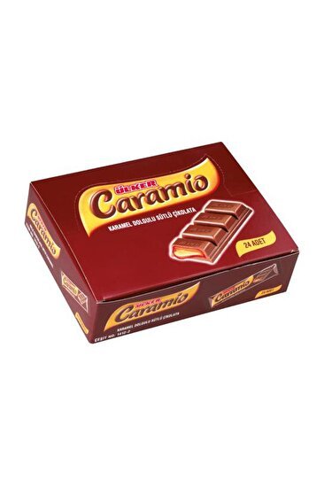 Ulker Caramio Creamy Caramel Chocolate Bars - 24 x 7g Packs - Aladdin Business