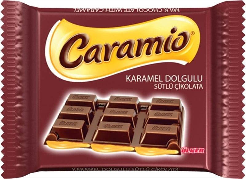 Ulker Caramio Milk Chocolate with Caramel Bar 55g - Aladdin Business