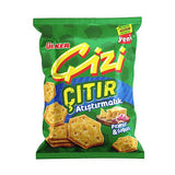 Ulker Cizi Crispy Cheese & Onion Crackers, 20 - Pack Case - Aladdin Business