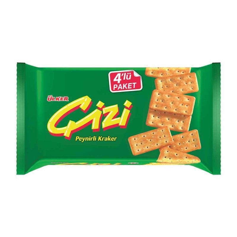 Ulker Cizi Salty Crackers Multipack - 4x70g Crispy Snack - Aladdin Business