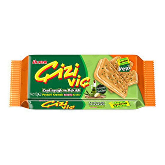 Ulker Cizivic Olive Oil & Thyme Crackers, 82g Snack Pack - Aladdin Business