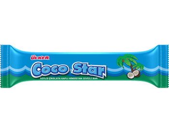 Ulker Cocostar Coconut Chocolate Bar, 25g - Turkish Candy Snack - Aladdin Business