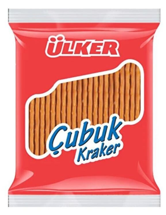 Ulker Cubuk Stick Crackers - 20 Packs x 64g - Savory Turkish Snack - Aladdin Business