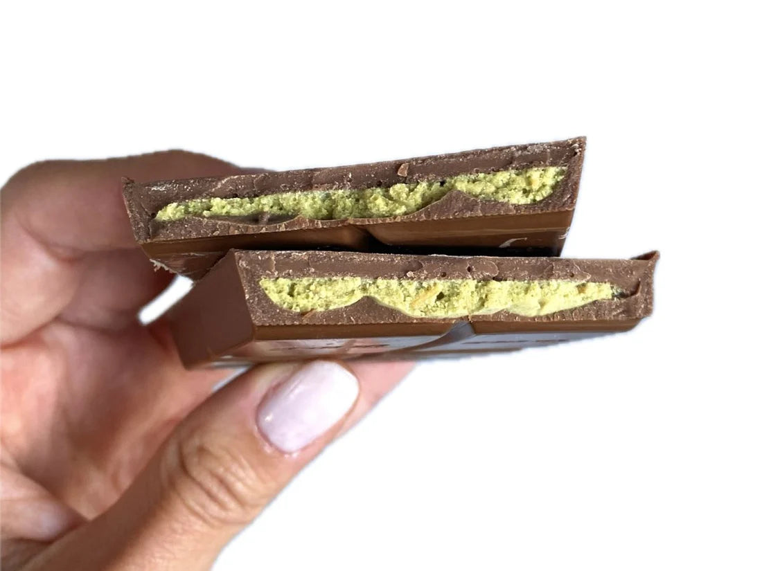 Dubai Chocolate with Antep Pistachio & Crispy Kataifi - 1 Pallet, 140 Cases