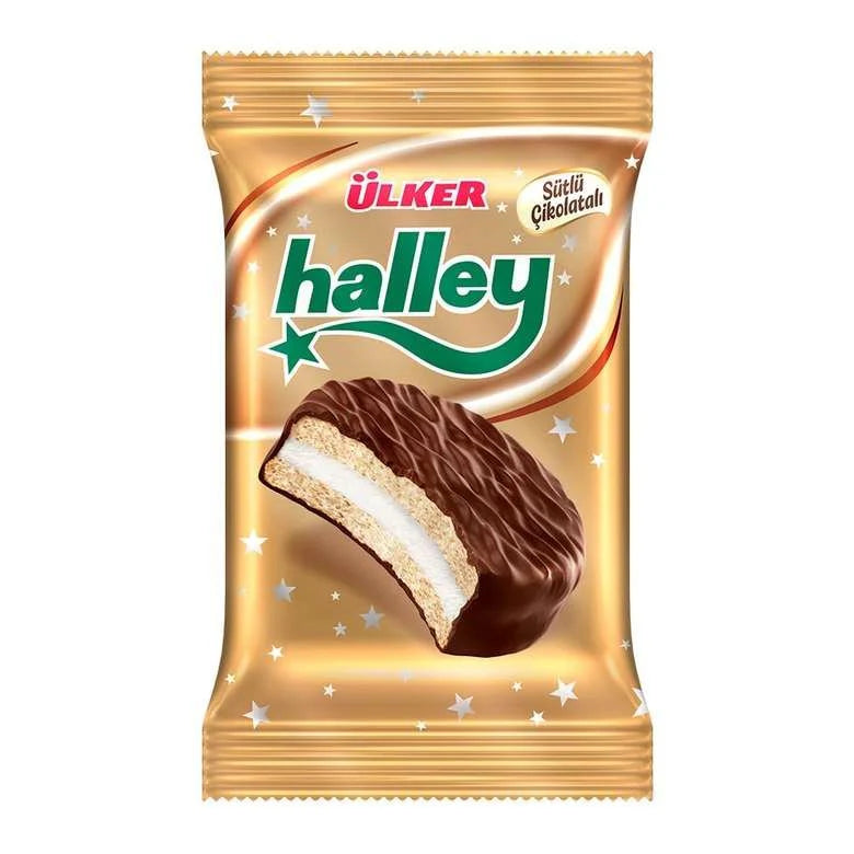 Halley Chocolate Covered Sandwich Biscuits - 1 Pallet, 160 Boxes