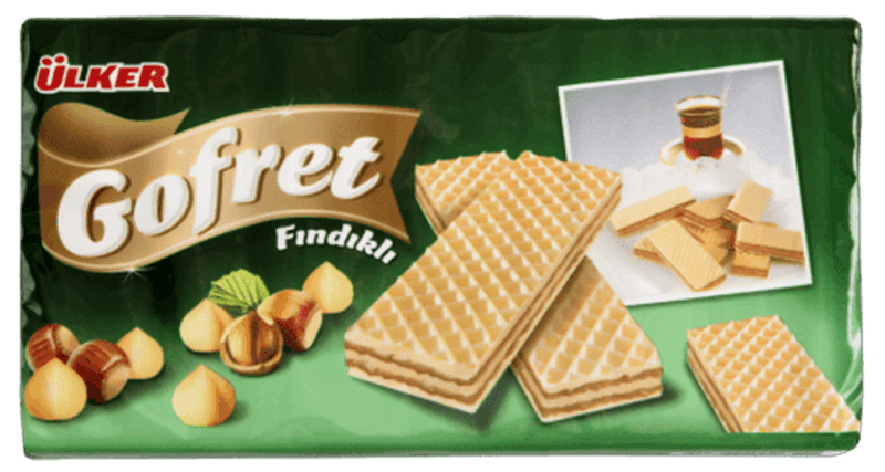 Ulker Hazelnut Cream Wafer Bar, 10 - Pack (220g Each) - Aladdin Business