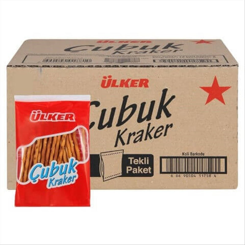Ulker Turkish Salty Stick Crackers 40g - Classic Snack - Aladdin Business