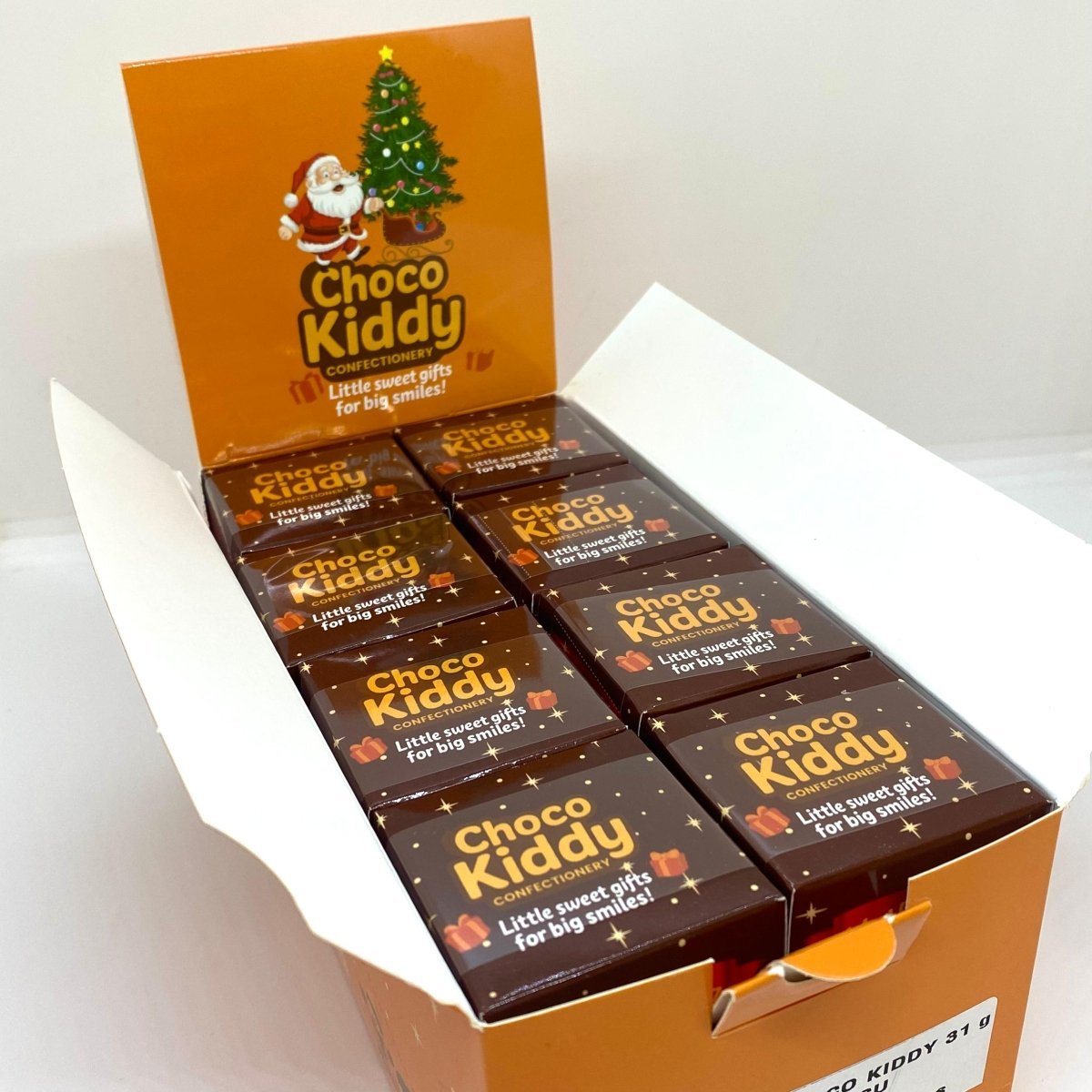 Vezir Premium Assorted Shaped Milk Chocolate Gift Bars - 31g - Aladdin Business